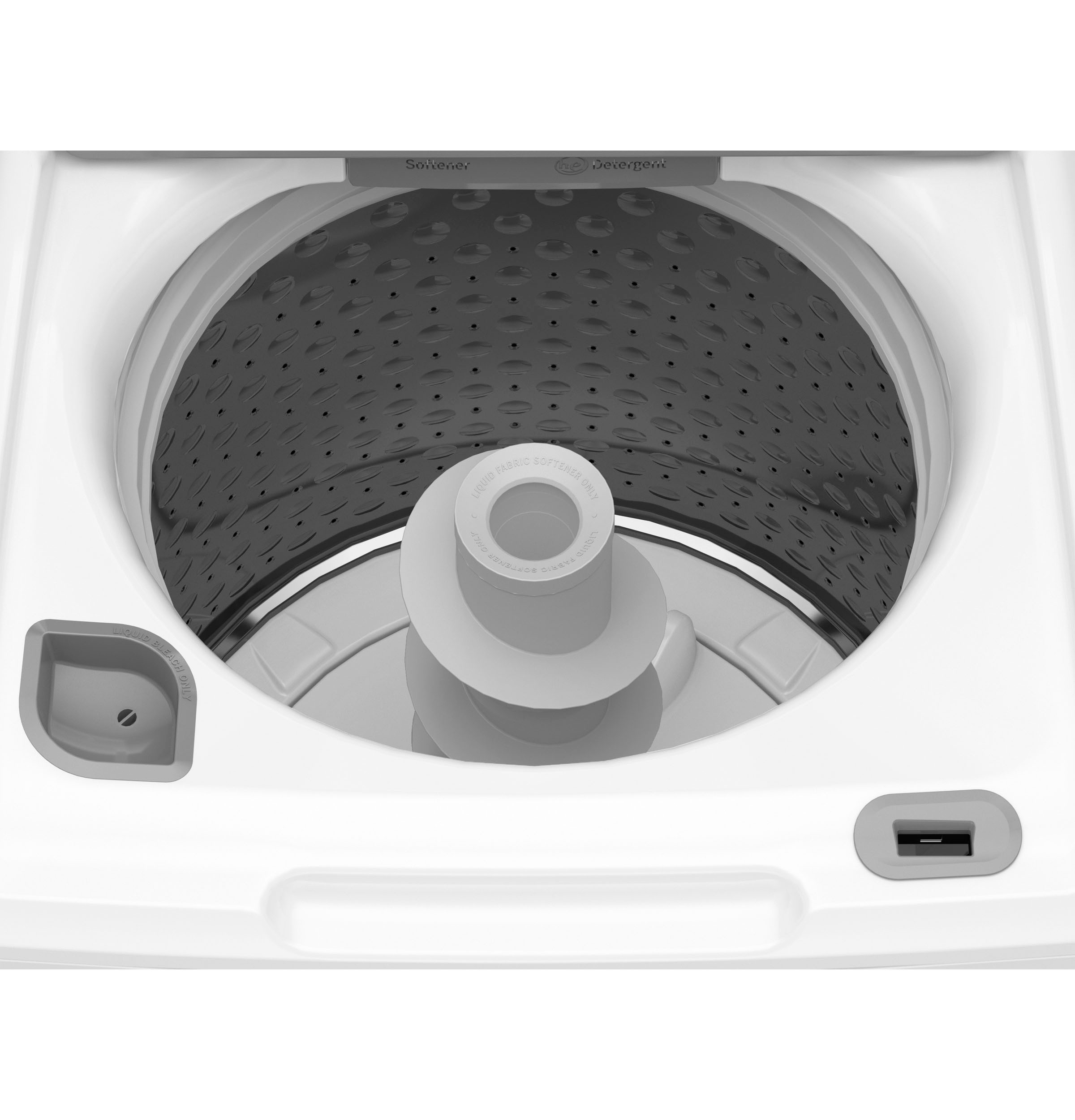 GE GTW585BSVWS 27" 4.5 cu. Ft. Top Load Washer with Water Level Control and Eco Cold - White GE GTW585BSVWS 27" 4.5 cu. Ft. Top Load Washer with Water Level Control and Eco Cold - White - Image 3