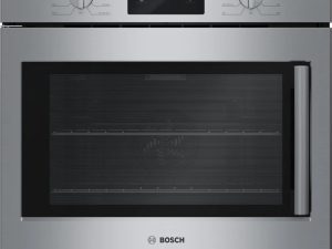Bosch HBL5455LUC 30" 500 Series Single Wall Oven with Convection MultiRack - Left Swing - Stainless Steel