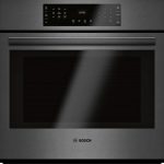 Bosch HBL8443UC 30" Single Wall Oven with European Convection - 800 Series - Black Stainless Steel