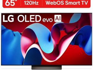 LG 65" Class 4K UHD OLED Web OS 24 Smart 120 Hz TV with Dolby Vision - OLED65C4PUA