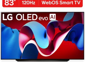 LG 83" Class 4K UHD OLED C4 Series 120 Hz Web OS 24 Smart TV with Dolby Vision - OLED83C4PUA