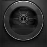 Asko T5VXLG 24" 5 Series Electric Vented Dryer with XL Drum - Graphite Black