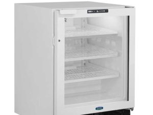 Marvel MSRE224WG81A 24" Scientific Series ADA Undercounter Refrigerator with BrightShield - White Glass