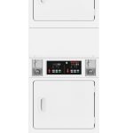 Speed Queen SSENCAGS176TW01 27" Commercial Electric Stacked Dryer 14 cu Ft. with Coin Drop - White