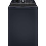 GE Profile PTW805BPWRS Series 28" Top Load Washer 5.3 cu. ft. with Smarter Wash Technology and Agitator - Sapphire Blue