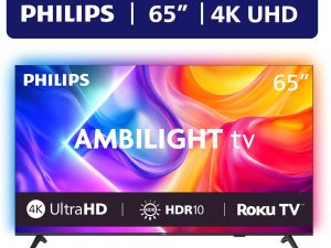 Philips 65" Class 4K UHD Ambilight Roku Smart TV (65PUL7875/F7)