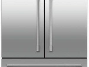 Fisher & Paykel RF201AHJSX1 French Door Refrigerator with Ice Maker and SmartTouch Control Panel 20 cu. ft. - Stainless Steel