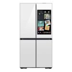Samsung RF23DB990012 36" Bespoke 4 Door Flex Counter Depth French Door Refrigerator with Family Hub+ - White Glass