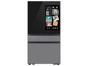 Samsung RF90F29AECR 36" Bespoke 4-Door French Door Refrigerator with AI Family Hub 29 cu. ft. - Stainless Steel