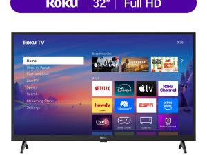 Roku Smart TV 2025  32-Inch Select Series, 1080p Full HD TV  Roku TV with Voice Remote
