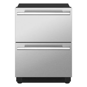 SKS SKSUD2402P 24" Undercounter Drawer Refrigerator - Reversible Hinge - Custom Panel