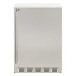Sapphire SR24SSADA 24" Undercounter Refrigerator with Lock - Stainless Steel