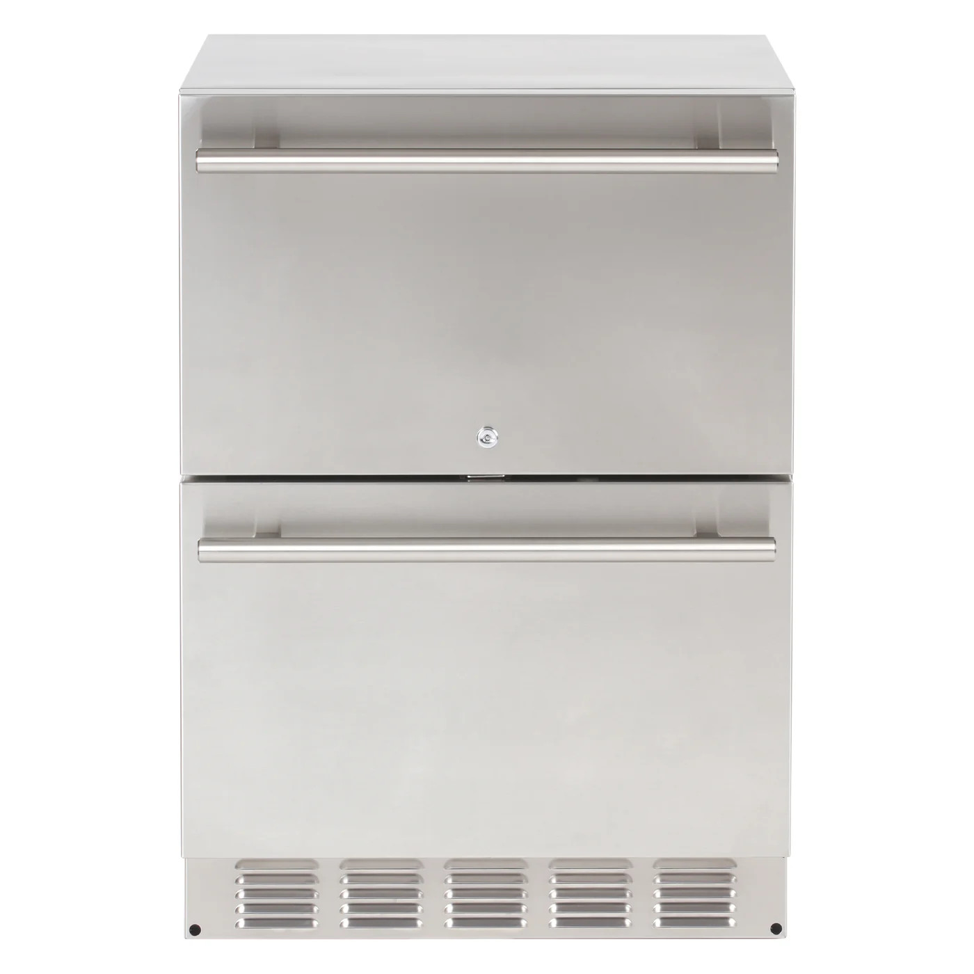 Sapphire SRD24OD 24" Outdoor Refrigerator Drawers with Lock - Stainless Steel Sapphire SRD24OD 24" Outdoor Refrigerator Drawers with Lock - Stainless Steel - Image 1