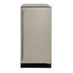 Sapphire SSIM153SSPR 15" Slab/Square Clear Ice Machine with Pump - Custom Panel