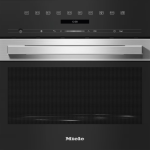 Miele M7240TCAM 24" Built-In Microwave Oven with Sensor Controls - Clean Touch Steel