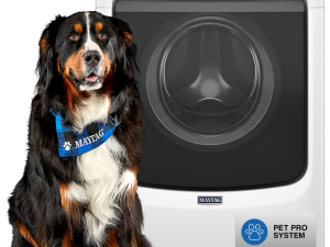 Maytag MFW7020RW 27" Front Load Washer with Smart Pet Pro 5 cu. ft. - White