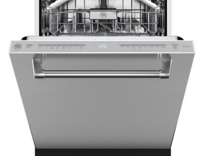 Bertazonni DW24T3IXT 24" Tall Tub Dishwasher with 16 Place Settings and 8 Wash Cycles - 39 dBa - Stainless Steel