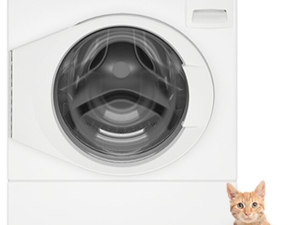 Speed Queen FF7011WN 27" Front Load Washer 3.5 cu. ft. with Sanitize and Pet Plus - Left Hinge - White