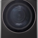 LG DLHC4002B 27" Ultra Large Capacity Heat Pump Ventless Dryer with AI Sensor Dry - Black Stainless Steel