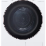 LG DLHC4002W 27" Ultra Large Capacity Heat Pump Ventless Dryer with AI Sensor Dry - White