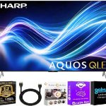 Sharp 4TC55HP7KIT1 55 inch Class AQUOS QLED 4K Ultra HD Xumo Smart TV Quantum Color HDR Motion