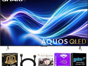 Sharp 4TC65HP7KIT1 65 inch Class AQUOS QLED 4K Ultra HD Xumo Smart TV  Quantum Color  HDR  Motion