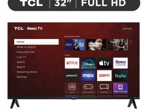 TCL 32S357 32 inch Class S3 1080p FHD LED HDR Smart TV