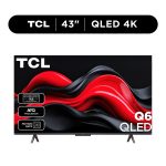 TCL 43 Class Q6 QLED 4K UHD HDR Smart Google TV (NEW 2024) - 43Q651G