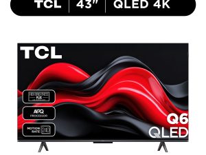 TCL 43 Class Q6 QLED 4K UHD HDR Smart Google TV (NEW 2024) - 43Q651G