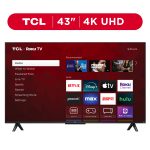 (Open Box) TCL 43" Class 4-Series 4K UHD HDR Smart Roku TV - 43S451