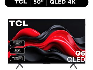 TCL 50 Class Q6 QLED 4K UHD HDR Smart Google TV (NEW 2024) - 50Q651G