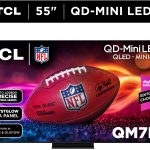TCL 55" Class QM7K Series QD-Mini LED QLED 4K UHD Smart Google TV (NEW, 2025) - 144Hz, Local Dimming, Audio by Bang & Olufsen - 55QM7K