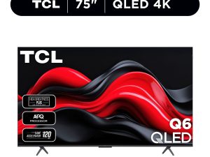 TCL 75 Class Q6 QLED 4K UHD HDR Smart Google TV (NEW 2024) - 75Q651G