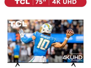 TCL 75 Class S5 (75S571G) 4K UHD HDR LED Smart TV with Google TV (NEW 2024)