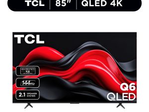 TCL 85 Class Q6 QLED 4K UHD HDR Smart Google TV (NEW 2024) - 85Q651G
