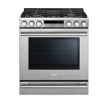 SKS UPSG3014ST 30" Smart Slide In Gas Range with RapidHeat Burners - Stainless Steel