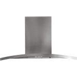 GE UVI7361SWSS 36" Island Hood with LED Lights and Vertical Exhaust - 450 CFM - Stainless Steel