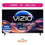VIZIO 75" Mini LED Quantum 4K QLED HDR Smart TV (NEW 2026) VQM75C-10