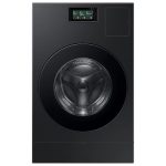 Samsung WD53DBA900HB Bespoke 27" Ultra Capacity All-In-One Ventless Heat Pump Washer and Dryer Combo with AI Home - Brushed Black