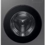 Samsung WD53DBA900HZ 27" Bespoke 5.3 cu. ft. All in One AI Laundry Combo Washer and Ventless Heat Pump Dryer - Dark Steel