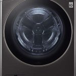 LG WM4000HBA 27" Front Load Washer 4.5 cu. ft. with TurboWash - Steam and Wi-Fi Connectivity - Black Steel