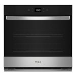 Whirlpool WOES5027LZ 30" Smart Single Wall Oven with Air Fry - FingerPrint Resistant Stainless Steel