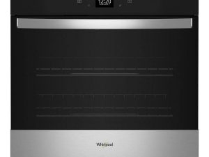 Whirlpool WOES5027LZ 30" Smart Single Wall Oven with Air Fry - FingerPrint Resistant Stainless Steel