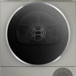 Bosch WQB245AXUC 24" Front Load Ventless Electric Heat Pump Dryer 4.0 cu. ft. - 800 Series - Silver Inox