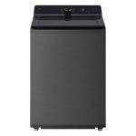 LG WT8205CL 27" 4.8 cu. ft. Top Load Washer with 4 Way Agitator and AI Sensing - Platinum Black