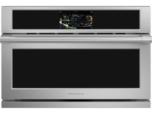 Monogram ZSB9122VSS 27" Statement Five-In-One Single Wall Oven with 120V Advantium Technology and LCD Touch Screen - Stainless Steel