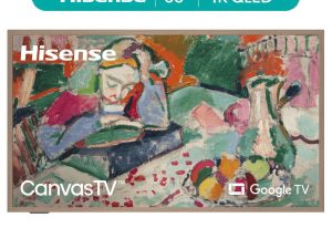 Restored Hisense 55-Inch Class QLED 4K S7N CanvasTV Series Dolby Vision HDR Google Smart TV 55S7N [Refurbished]