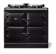 AGA AER7339BLK 39" eR7 100 Classic Cast Iron Collection Electric Range - Black
