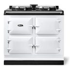 AGA AER7339WHT 39" eR7 100 Classic Cast Iron Collection Electric Range - White