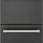Cafe CDD420P3TD1 24" Double Drawer Dishwasher with Knock to Pause - 49 dBA - Matte Black with Brushed Stainless Steel Handles